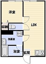 ベルハイツ 101 ｜ 千葉県長生郡一宮町東浪見（賃貸アパート1LDK・1階・35.00㎡） その2