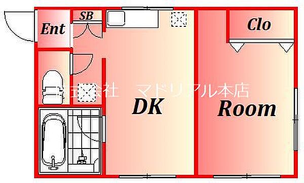東京都大田区南蒲田１丁目(賃貸マンション1DK・3階・36.00㎡)の写真 その2