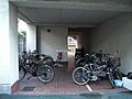 自転車置場です