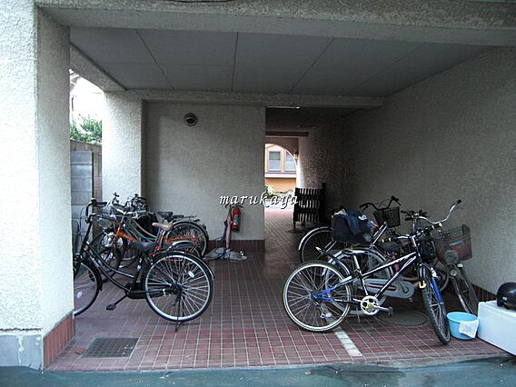 自転車置場です