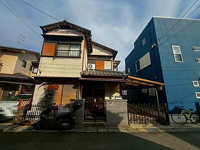 外観:【現地土地写真】南向きのため、陽当り・通風良好です♪ 外観:【現地土地写真】南向きのため、陽当り・通風良好です♪