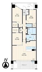 アデニウム吉祥寺 3LDKの間取図画像