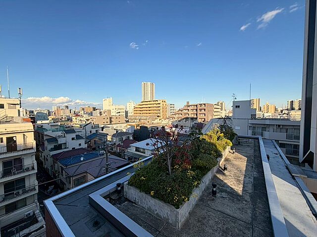 バルコニー ミューズプレイス　6階 8階/604