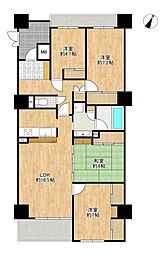 エクステ新横浜 4LDKの間取図画像