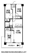 和歌山県岩出市西国分（賃貸マンション3LDK・1階・60.95㎡） その2