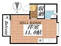 コスモ栄谷2階2.7万円