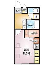 中村 106 ｜ 新潟県上越市昭和町２丁目11-20（賃貸アパート1K・1階・23.18㎡） その2