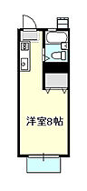 岡山県岡山市北区岡南町１丁目（賃貸マンション1R・3階・18.63㎡） その2