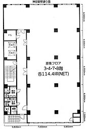 センボービルの間取図画像