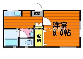 岡山県倉敷市西富井（賃貸アパート1K・1階・27.28㎡） その2