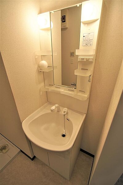 画像18:人気のシャワー付き洗面化粧台です。身支度を整える際に便利です。
