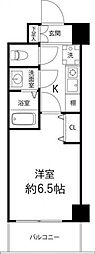 グランドゥールふじみ野 1Kの間取図画像