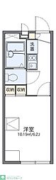 レオパレスFONTEINE 1Kの間取図画像