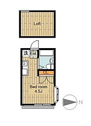 間取図画像 ワンルーム