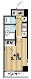 Jewel西荻窪 1Kの間取図画像