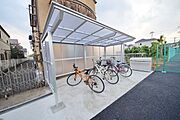 ★嬉しい屋根付きの駐輪場です★