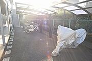 ★ルーフ付きの駐輪場です★