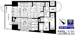 ステージグランデ千歳烏山アジールコート 1LDKの間取図画像