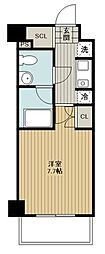 リベルタ・ヴィラ 1Kの間取図画像