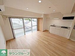 東急東横線 祐天寺駅 徒歩15分の賃貸マンション 4階ワンルームのリビング/ダイニング