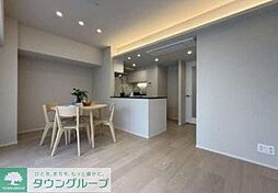 都営大江戸線 汐留駅 徒歩7分の賃貸マンション 5階3LDKのリビング/ダイニング