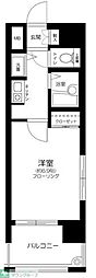ヴィア・シテラ赤坂 1Kの間取図画像