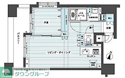 フェニックス代田橋 1LDKの間取図画像
