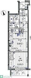 デュオスカーラ新宿2 1LDKの間取図画像