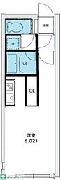プライムアーバン学芸大学 1Kの間取図画像