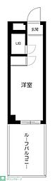 ハイシティ高田馬場 ワンルームの間取図画像