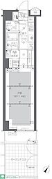 ZOOM渋谷神山町 1Kの間取図画像