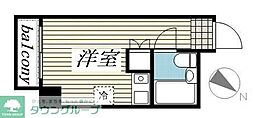 エクセル1 ワンルームの間取図画像