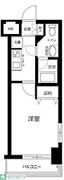 プレール・ドゥーク目白アベニュー 1Kの間取図画像