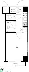 ルーブル神宮前 1Kの間取図画像
