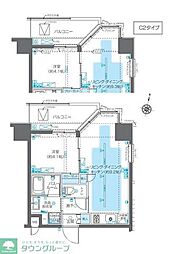 ZOOM神宮前 1LDKの間取図画像