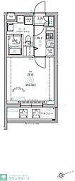 東京メトロ南北線 志茂駅 徒歩8分の賃貸マンション 3階1Kの間取り