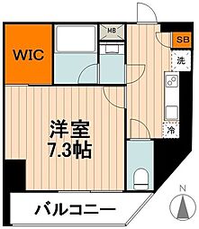 JR京浜東北・根岸線 赤羽駅 徒歩2分の賃貸マンション 9階1Kの間取り
