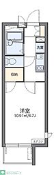 レオパレスヴァンルミエール 1Kの間取図画像
