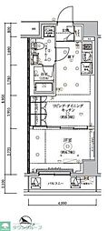 ARCOBALENO HASUNEII 1LDKの間取図画像