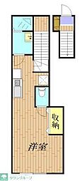 リブ・グランデ 1Kの間取図画像