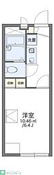 レオパレスエスペランサ 1Kの間取図画像