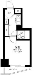 ライオンズマンション大山第6 1Kの間取図画像