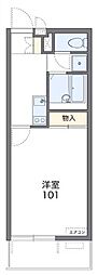 レオネクストカーサ川口飯塚 1Kの間取図画像