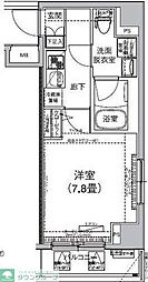 アイル赤羽サウス 1Kの間取図画像