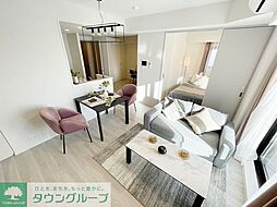 プラウドフラット清澄通り 10階2LDKのリビング/ダイニング