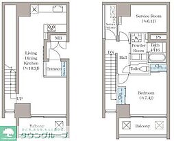 墨田区亀沢4丁目マンション 1SLDKの間取図画像