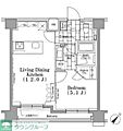 ONEROOFFLAT月島8階22.5万円