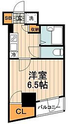 ドルチェ文京千駄木 1Kの間取図画像
