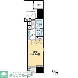 パトリア九段下 1Kの間取図画像