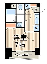 アイル文京白山 1Kの間取図画像